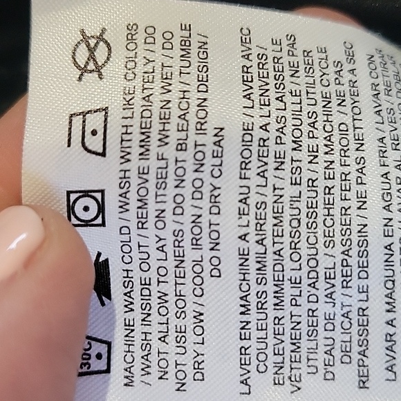 Nike Dri-Fit small black pink blue running shorts with liner - Picture 5 of 5